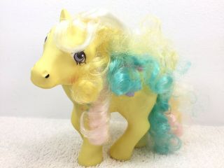 Vintage My Little Pony Mlp G1 Ringlet Concave Feet 1984 Factory Curls