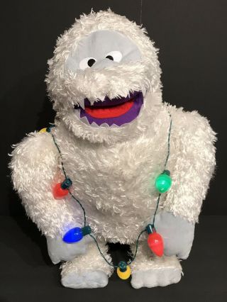 Gemmy 26 " Bumble Abominable Snowman Plush Toy Stuffed Animal Rudolph Misfit Toys