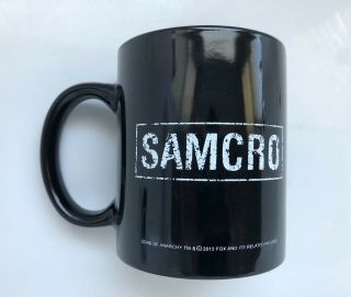 Samcro Sons Of Anarchy Black Coffee Mug