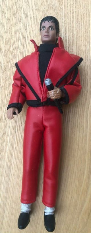 Michael Jackson Doll Thriller Outfit Red 1984