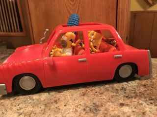 The Simpsons Playmates 2001 Talking Family Car World Of Springfield
