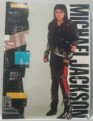 Michael Jackson 1988 Bad Tour Concert Program Book Booklet