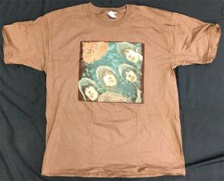 The Beatles Rubber Soul 1997 Apple Records Vtg Xl Shirt Lp Cover W/john Lennon