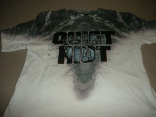 Very Rare Vintage 1980s Unsold Quiet Riot Tye Dyed T - Shirt Medium