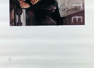 Bryan White 1994 Self Titled Debut Album Autographed Promo Poster 3