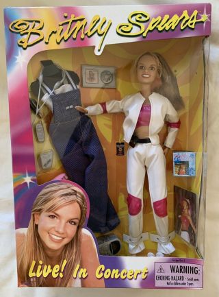 1999 Live Concert Britney Spears Doll Live In Concert Doll
