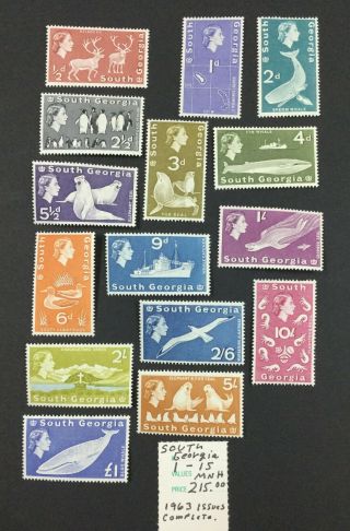 Momen: South Georgia Stamps Og Nh Lot 5364
