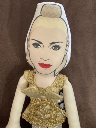 Rare Handmade Katkiller Toys Madonna 18” Plush Doll