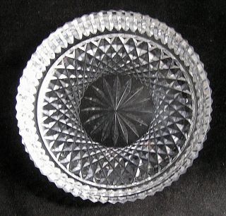 Waterford Crystal " Alana " Wine Champagne Bottle Coaster 5 "