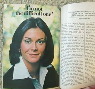 TV Guide KATE JACKSON Charlie ' s Angels CHERYL LADD Jaclyn Smith JAMES ARNESS 2
