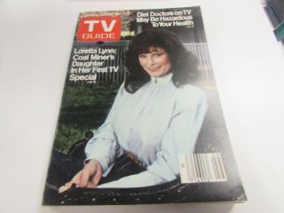 Vintage - Tv Guide 11/14/1981 - Loretta Lynn - Coal Miners Daughter -