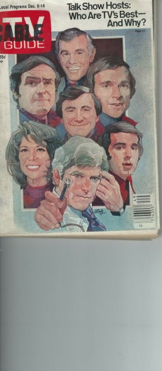 Vintage - Tv Guide Dec.  8 - 1979 