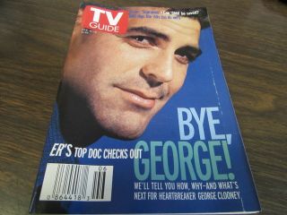 Vintage - Tv Guide 2/6/1999 - George Clooney - Er 