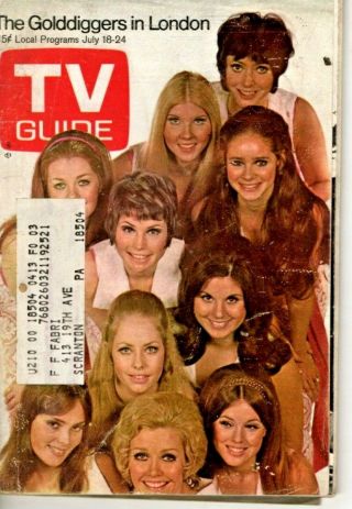 Vintage - Tv Guide July 18 - 1970 - 