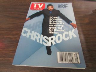 Vintage - Tv Guide July 10th 1996 - Chris Rock - Cover