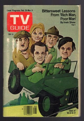 1978 Minnesota State Tv Guide Mash David Ogden