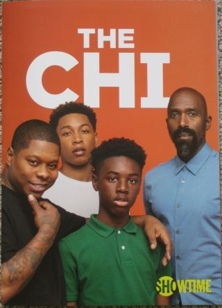 The Chi Showtime 2019 Season 2 Promotional Promo Print Press Kit Booklet No Dvds
