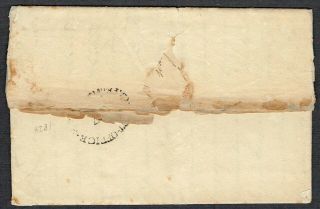 Cape of Good Hope 1825 Cover With Contents VGU 2
