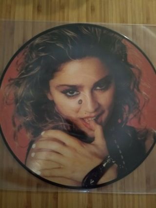 Madonna Picture Disc I Can Sing Like A Virgin 12 Inch Vinyl 1985 Rare