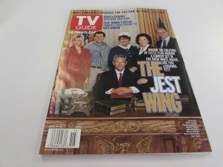 Tv Guide - Ultimate April 14th 2001 - White House Follies - Cover