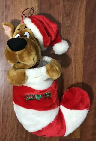 Vintage Scooby Doo Animated Talking Christmas Stocking By Gemmy Industries