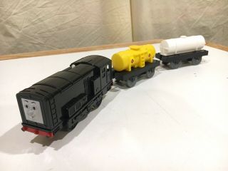 Tomy Motorized Diesel With Tankers For Thomas And Friends Trackmaster