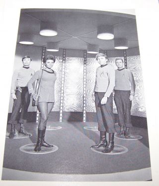 5x7 B&w Prints (2 Copies) Star Trek Takei Nichols Koenig Doohan