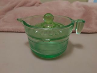 Vintage Depression Glass Measuring Cup
