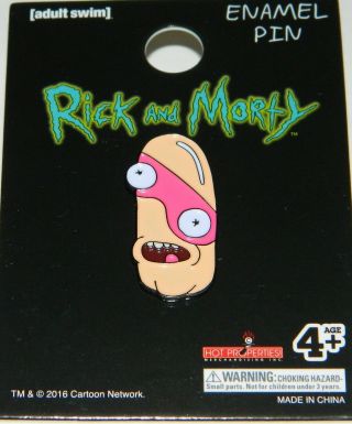 Rick And Morty Animated Tv Series Noob Noob Face Metal Enamel Pin