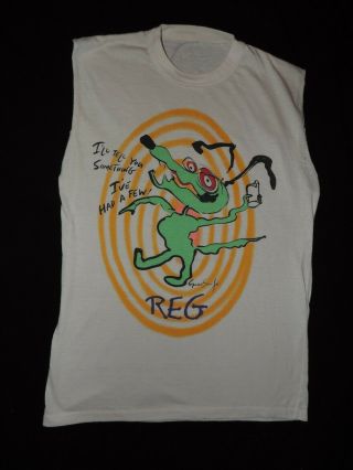 Rare Vintage Roger Waters 1984 The Pros & Cons Of Hitchhiking Tour T - Shirt 1of2