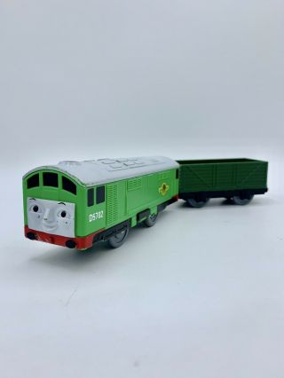 Thomas & Friends Trackmaster Motorized Train Engine Boco W/ Green Cargo Car