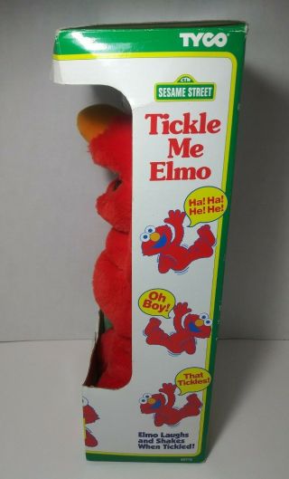 Vintage 1996 Tyco Sesame Street Tickle Me Elmo/Tested and Great 2