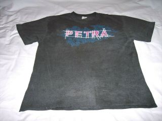 Petra Volz Christian Rock Back To The Street Gray Shirt Adult Large 1986