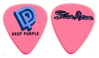 Deep Purple Steve Morse Signature Pink Guitar Pick - 2017 The Long Goodbye Tour