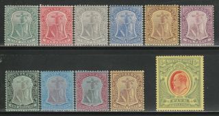 Montserrat,  British Commonwealth,  High Values Mlh Stamps,  Lot - 18