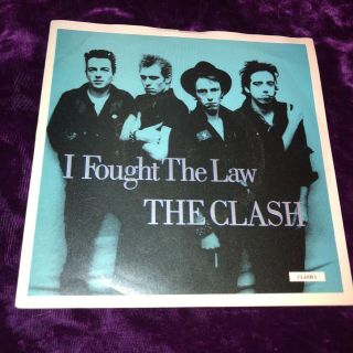 RARE 1988 THE CLASH I FOUGHT THE LAW 7 