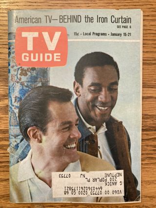 Ny Metro 1966 Tv Guide - Culp & Cosby Of " I Spy " - Tv Cartoon Voices