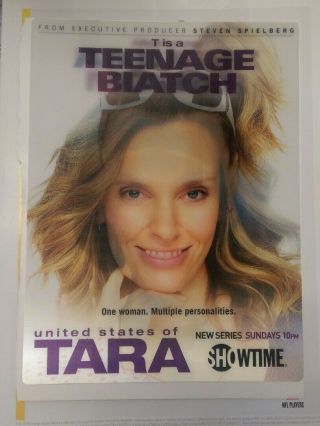 United States Of Tara Promotional Ad 3d Lenticular Toni Collette Showtime 2008
