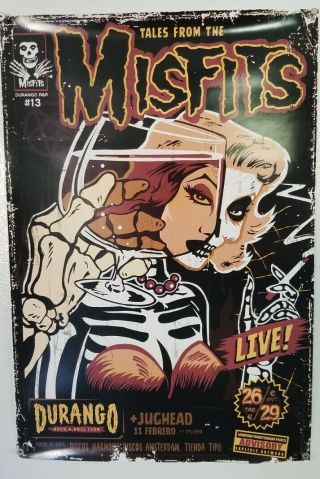 Misfits Live Die Die My Darling Art Poster Durango R 