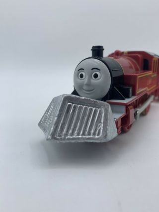 Custom Painted Arthur Trackmaster Thomas & Friends Snow Clearing Plow Presents 2