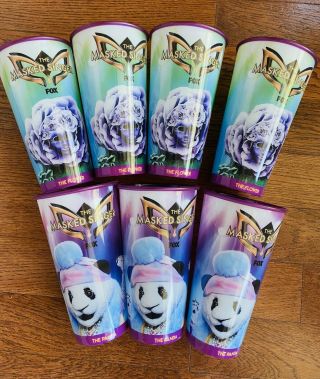 The Masked Singer Rare Collectible Promotional Cup - The Panda - One Cup