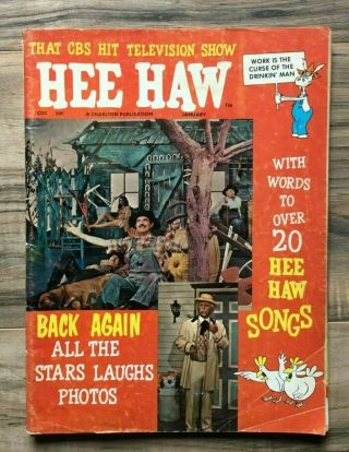 2 Vintage 1970 Hee Haw Tv Hit Show Magazines