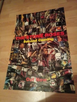 The Stone Roses Second Coming Billboard Promo Poster 1994 John Squire