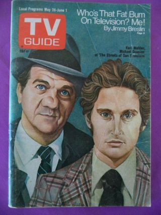 Tv Guide May 26 - June 1,  1973 The Streets Of San Francisco