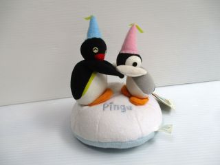 Pingu Pinga Plush Doll Dance Music Box Penguin Combine Save Ship Cost Japan