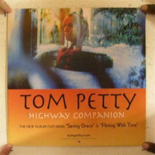 Tom Petty Poster 2 Sided Highway Companion Album Promo