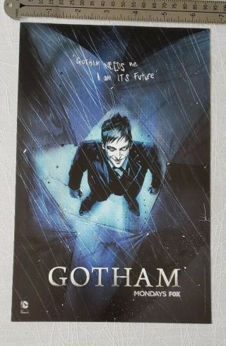 Gotham Tv Show Rare Print Advertisement