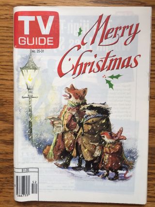 Canada 1993 Tv Guide Merry Christmas Holiday Issue Toronto Edition
