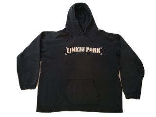 Vintage 2001 Linkin Park Hoodie Distressed Size Xl/2xl