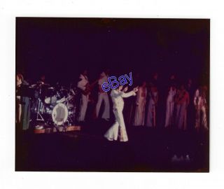 Unseen Elvis Presley Kodak Concert Photo Indian Jumpsuit Feb.  1977 3
